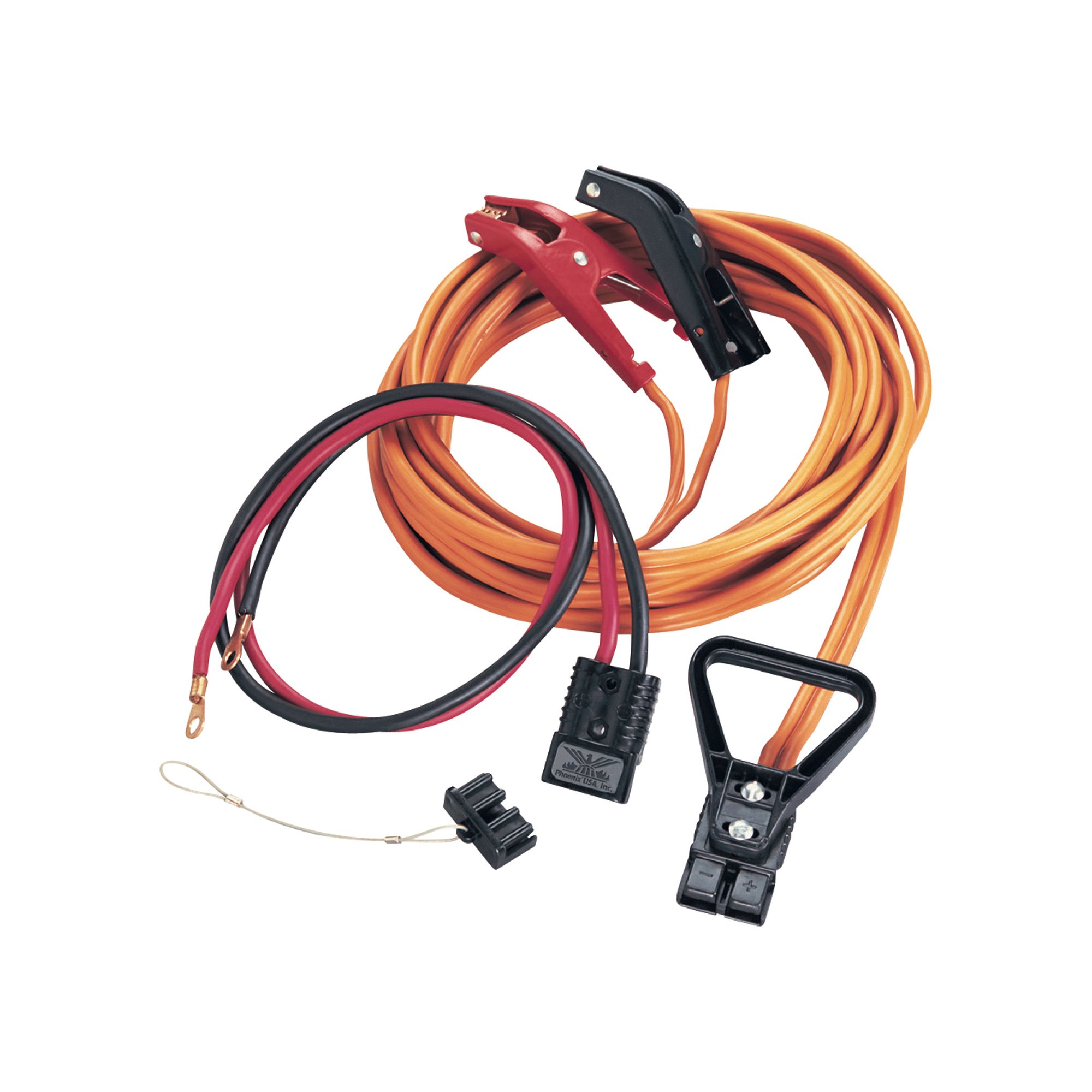 Please see replacement item# 38849. Phoenix USA Booster Cable System — Model# JM304